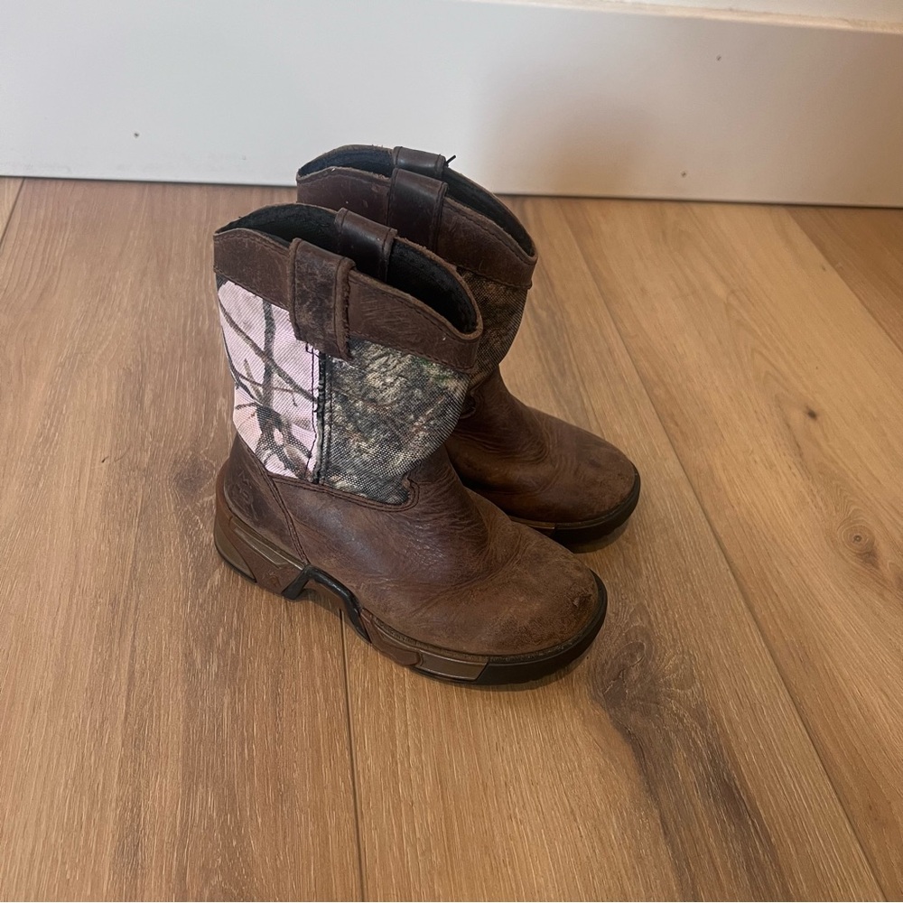 ROCKY Brown and Camouflage Boots